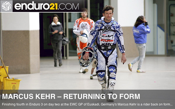 Marcus Kehr auf Enduro21.com